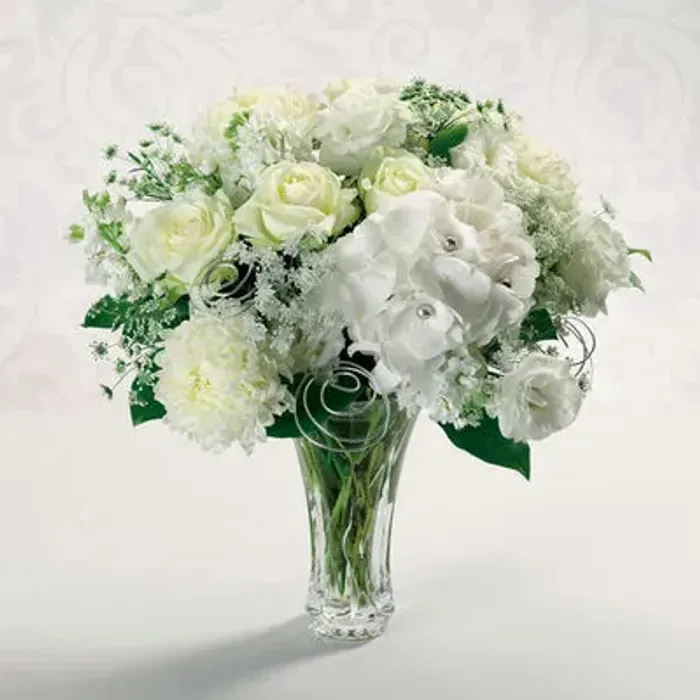 Anniversary/ Wedding Vase and Bouquet
